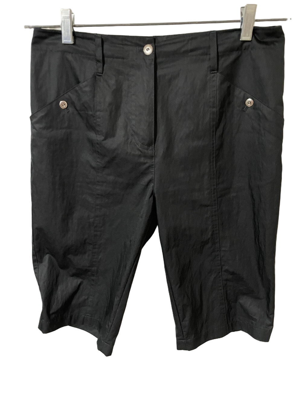 Jamie Sadock Black Bermuda Shorts Size 4